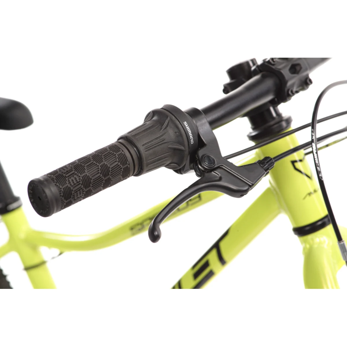 Detský horský bicykel AMULET 20 Speedy, fluo yellow black · záber 4