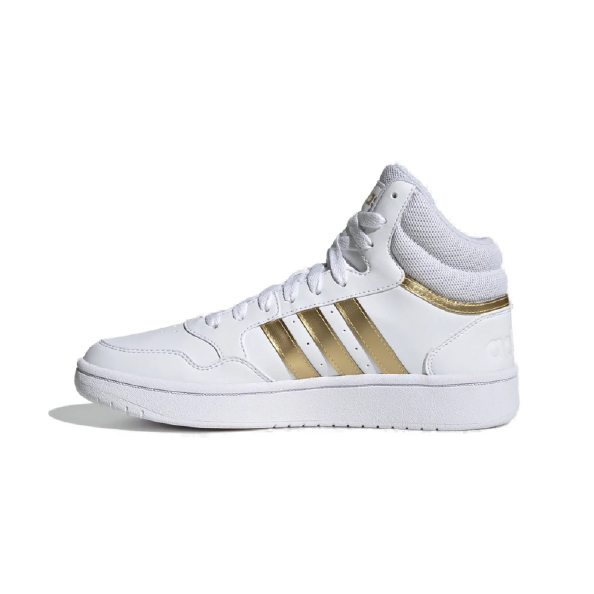 Dámska rekreačná obuv ADIDAS Hoops 3.0 Mid cloud white cloud white grey two · záber 2