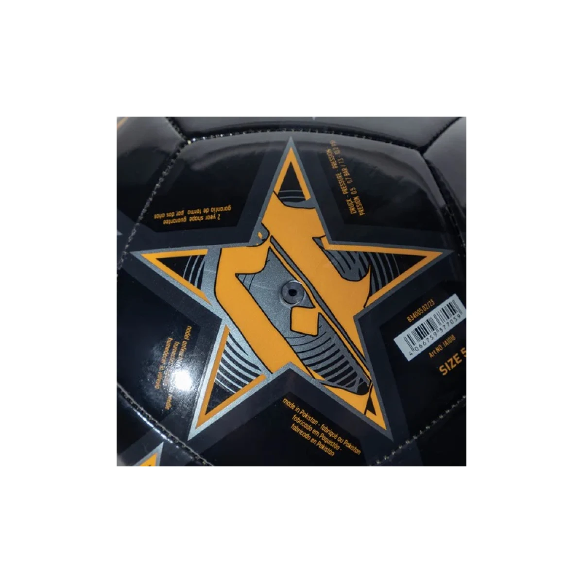 Futbalová lopta ADIDAS UCL RM CLB-BLACK PREYEL CARBON · záber 4