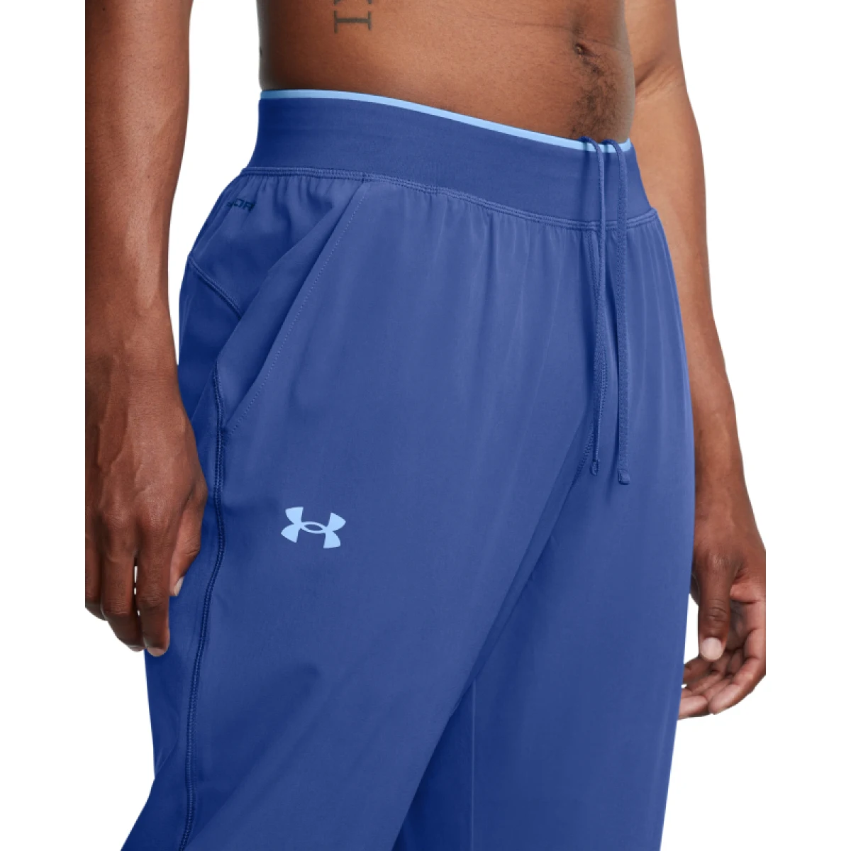 Pánske tréningové nohavice UNDER ARMOUR UA STORM RUN PANTS-BLU · záber 2