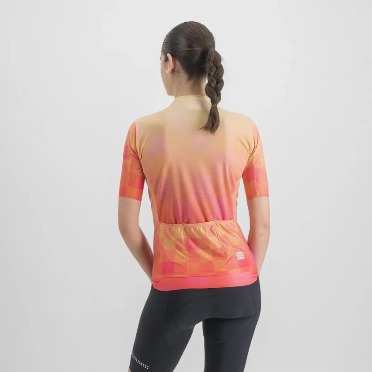 Dámsky cyklistický dres s krátkym rukávom SPORTFUL Rocket w jersey, pompelmo pale lime · záber 3