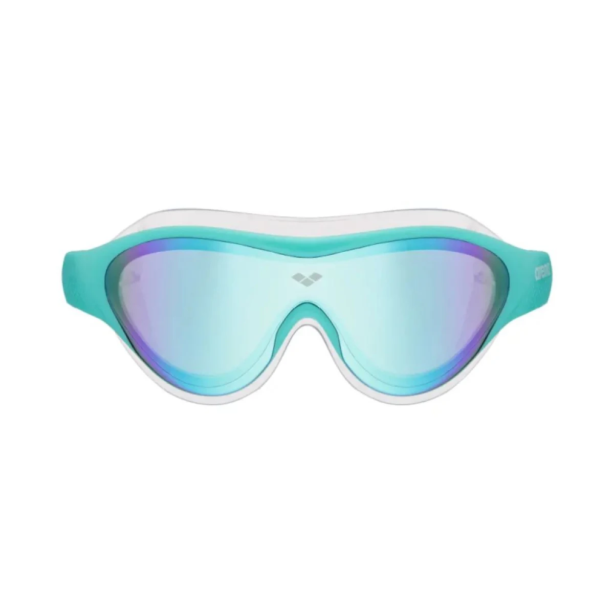 Juniorské plavecké okuliare ARENA THE ONE MASK JR MR-BLUE-WATER-VIOLET · záber 4