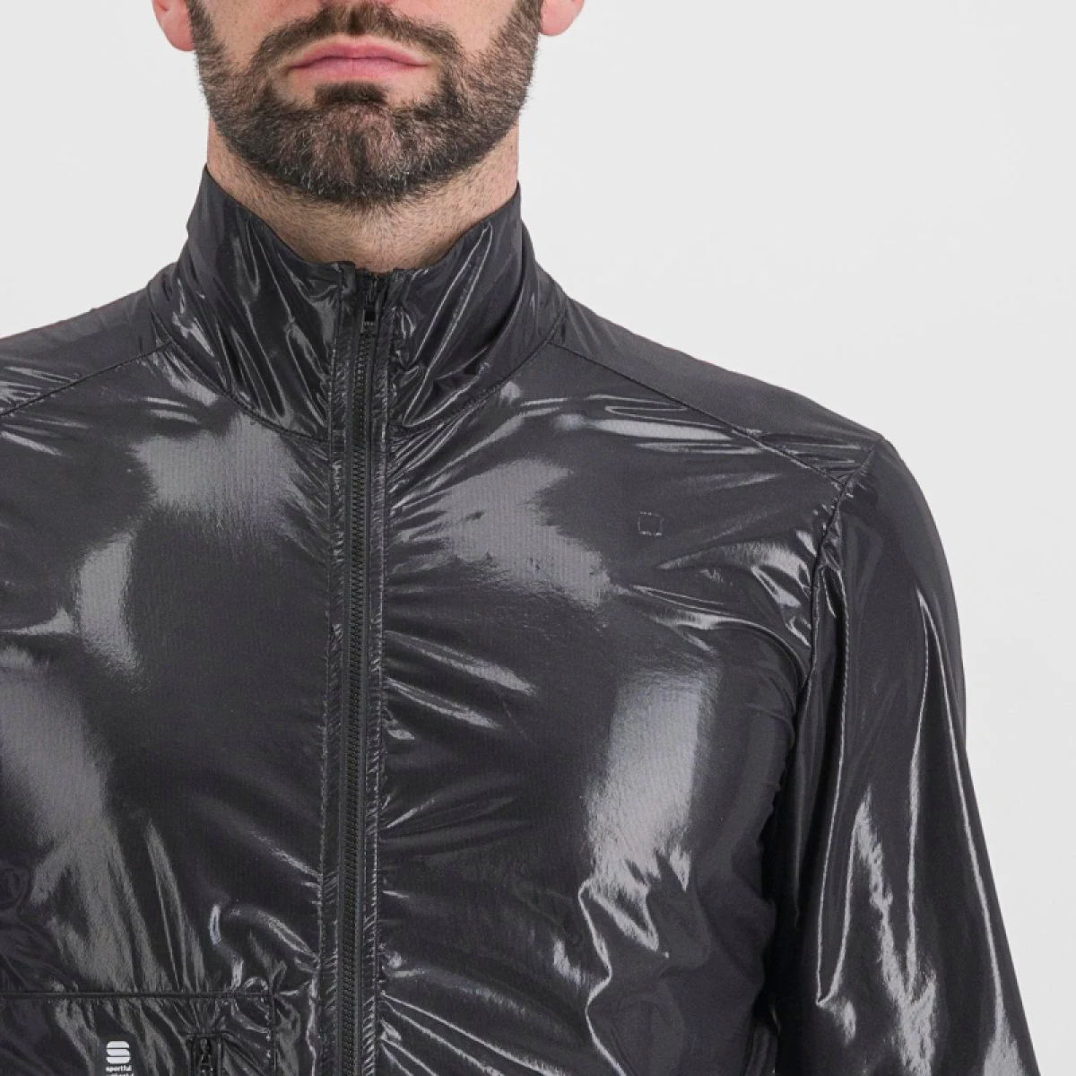 Pánska cyklistická bunda SPORTFUL Giara packable jacket, black · záber 5
