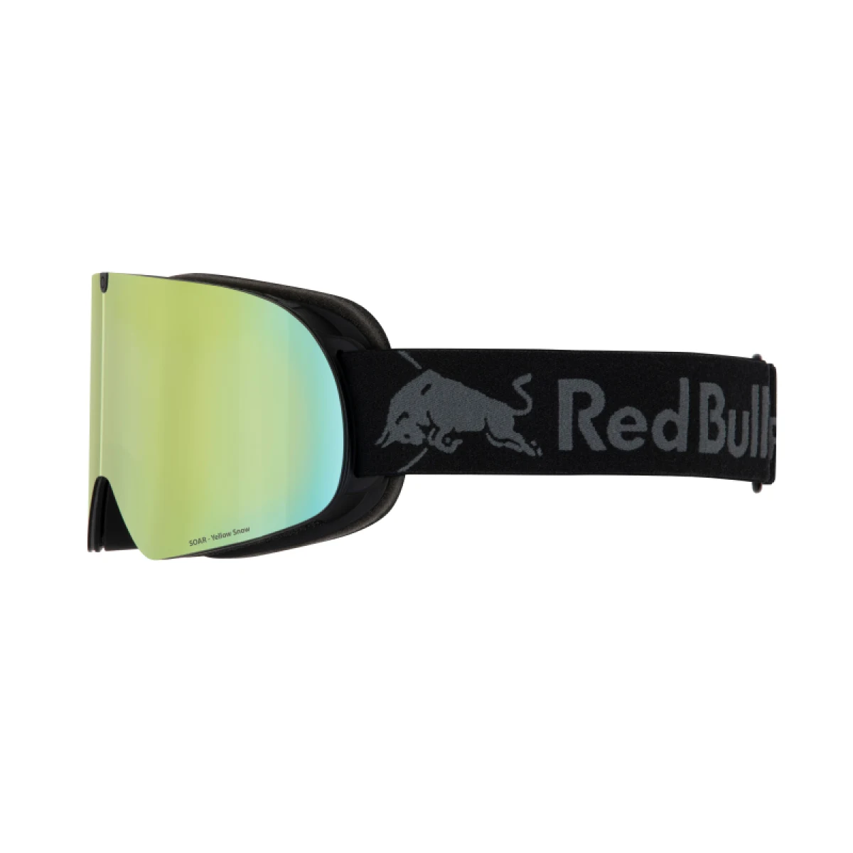 Lyžiarske okuliare RED BULL SPECT SOAR-13YE2, black yellow snow - grey with yellow mirror, cat.S 2 · záber 4