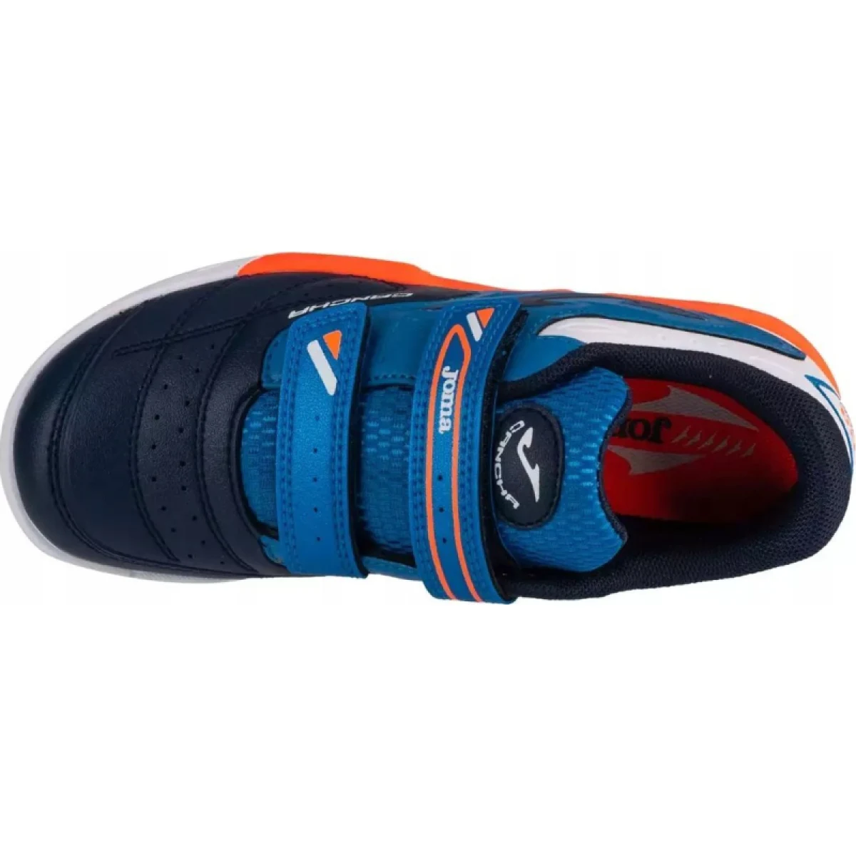 Chlapčenské futbalové kopačky halové JOMA Cancha 2403 K IC navy blue royal blue · záber 4