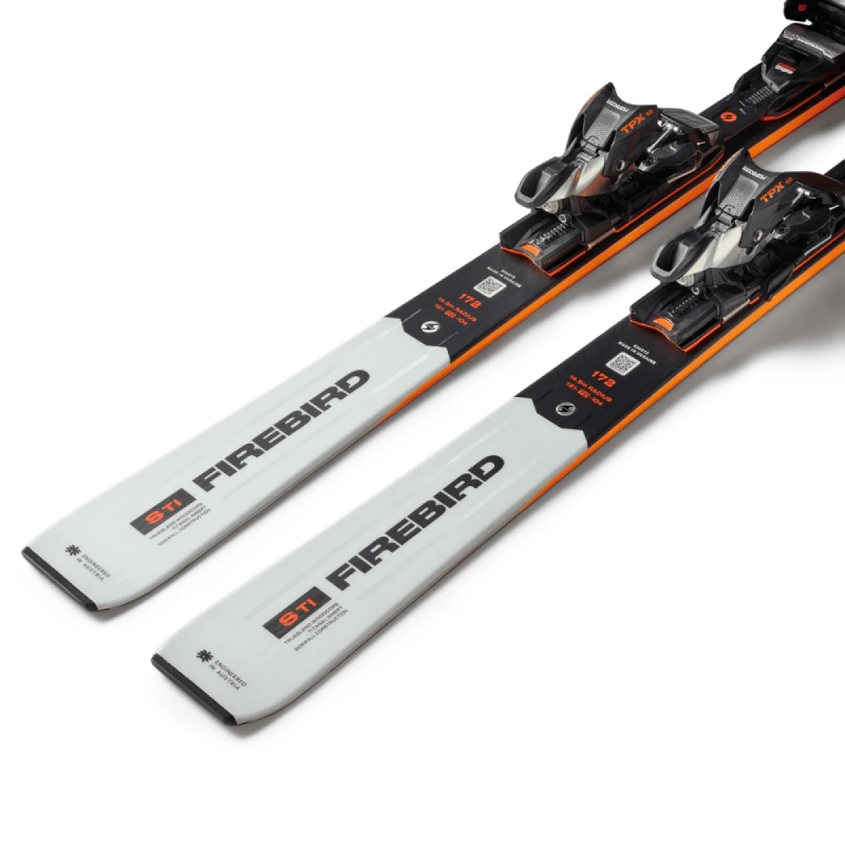 Závodné lyže s viazaním BLIZZARD Firebird 70 S TI + TPX 12 DEMO, white black · záber 4