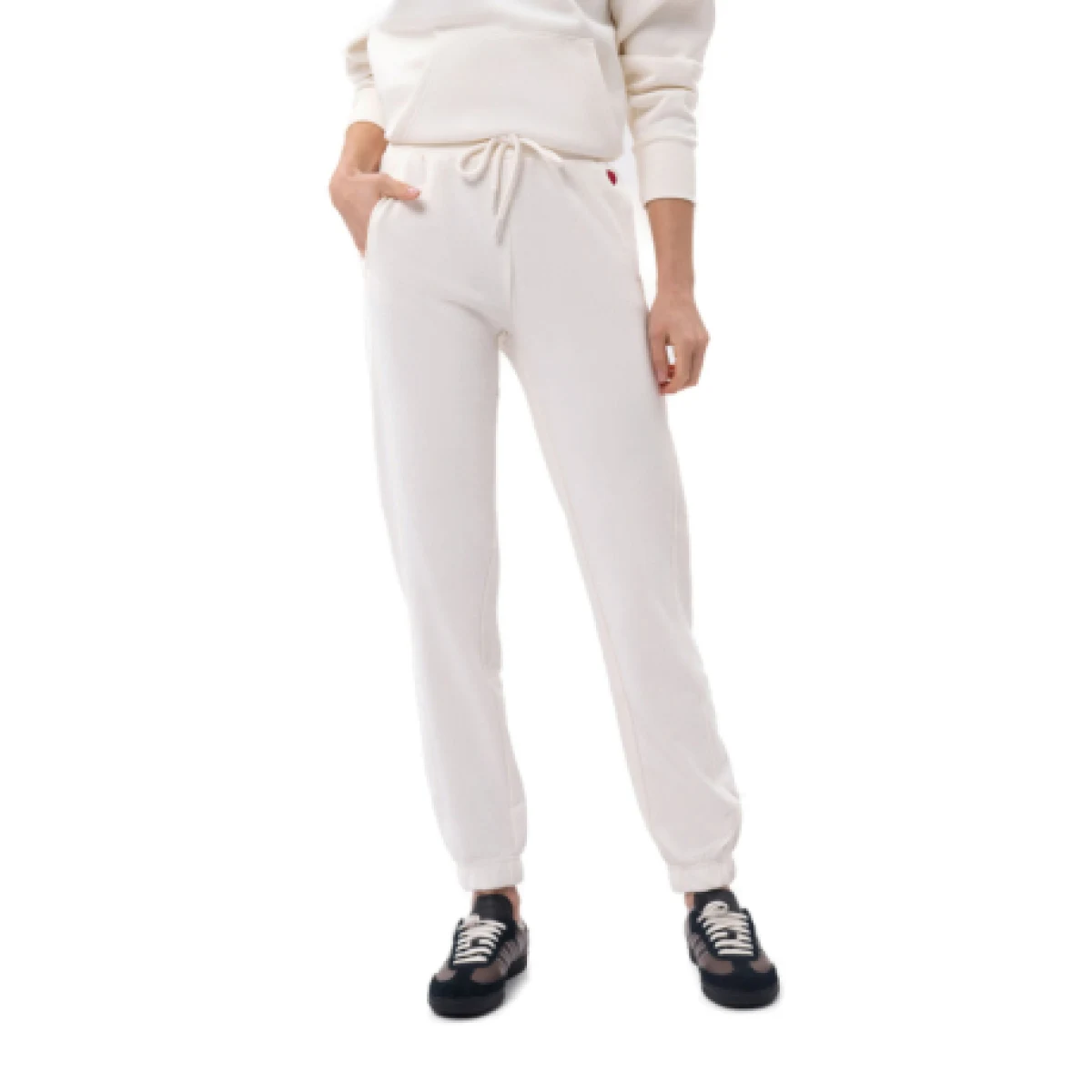 Dámske tepláky VOLCANO ZEN-100-WHITE · záber 1