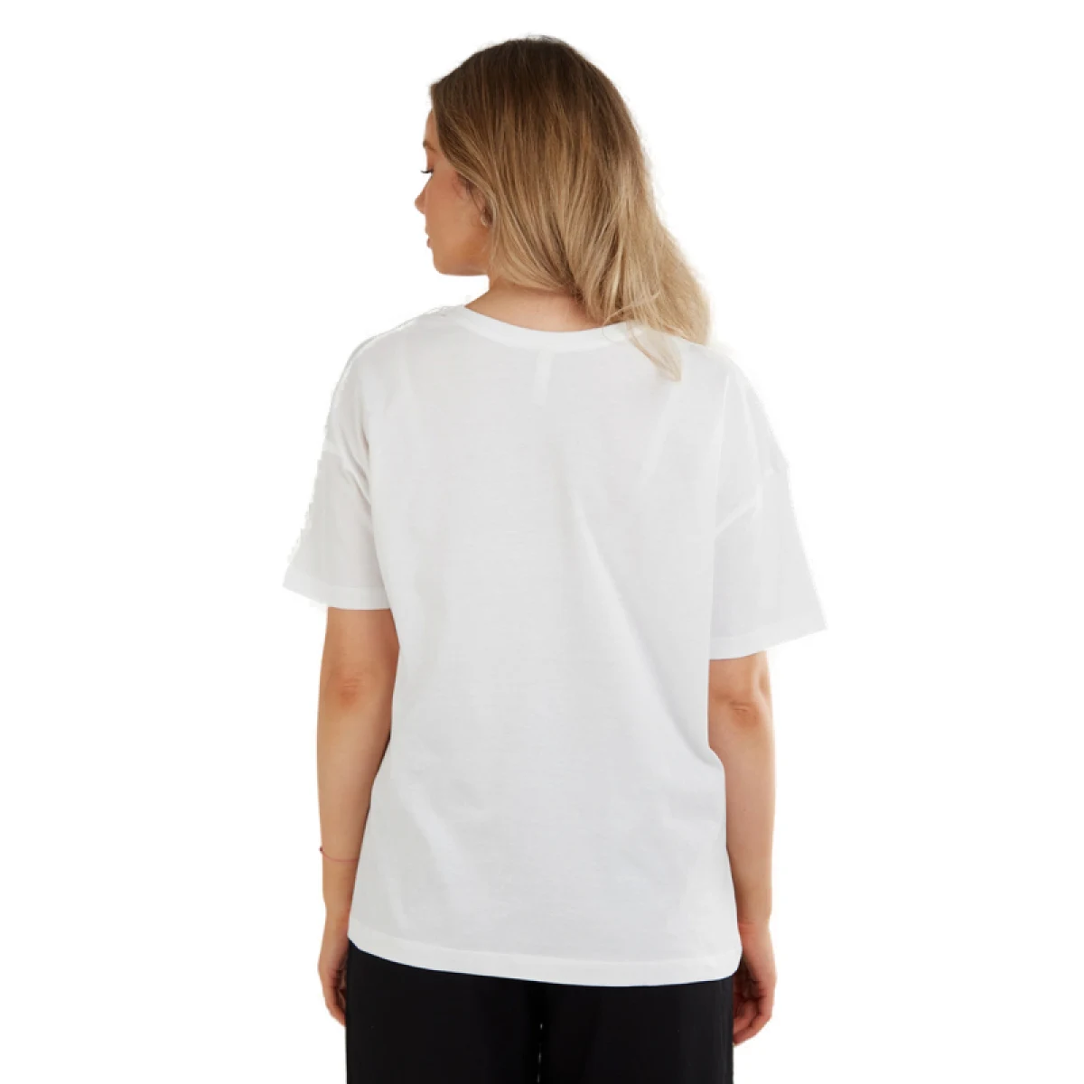 Dámske tričko s krátkym rukávom FUNDANGO Nissa T-shirt-100-white · záber 2