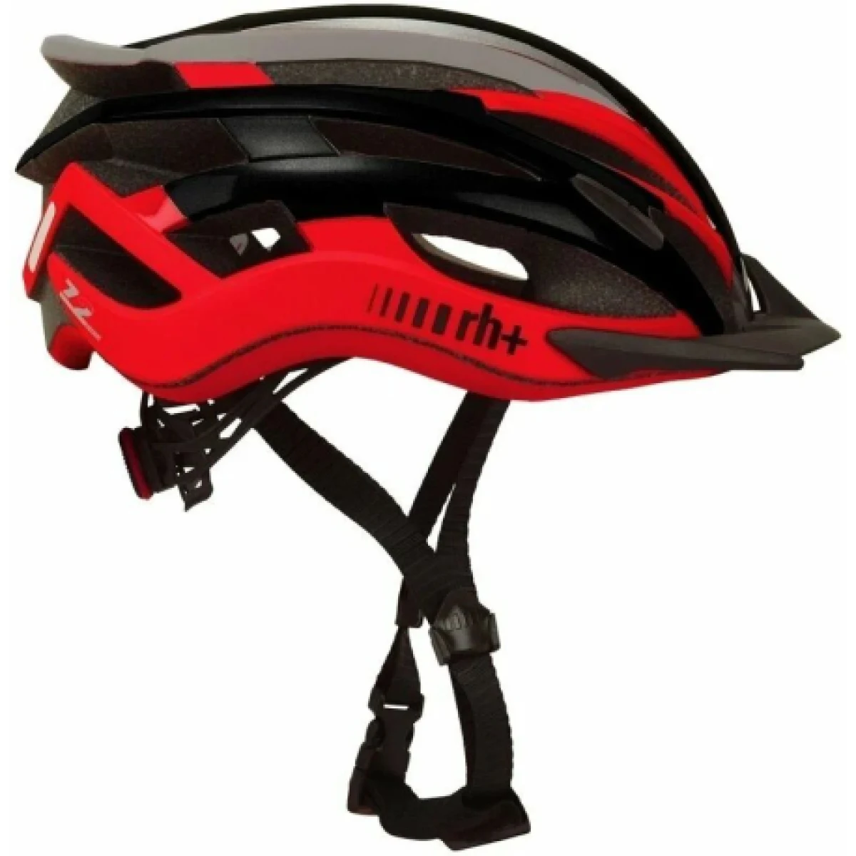 Cyklistická prilba RH+ 2in1, shiny black shiny red shiny anthracite metal · záber 1
