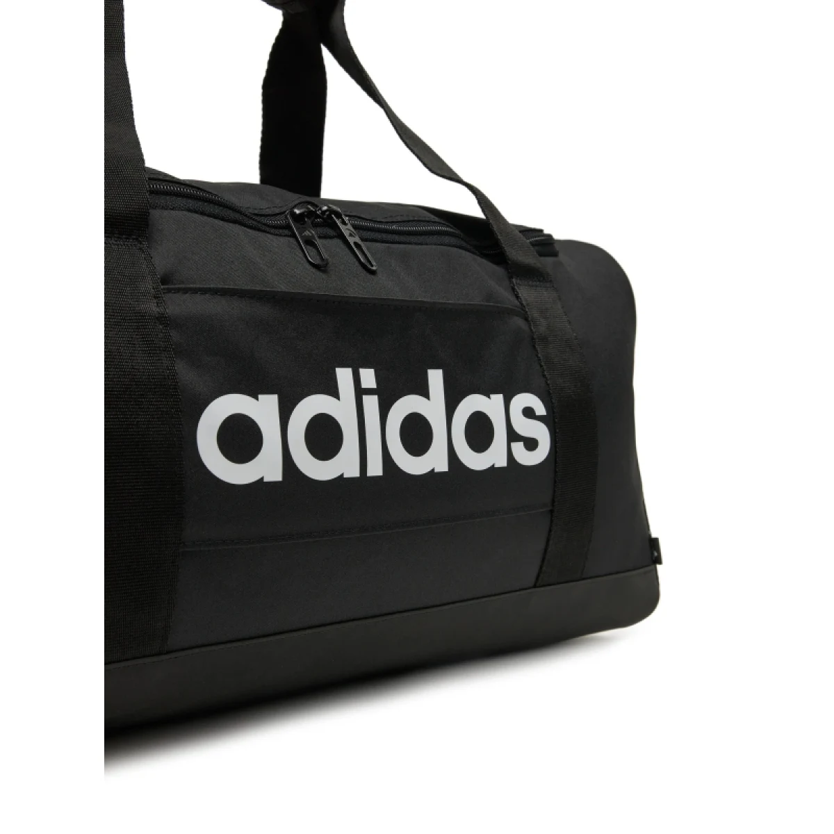 Cestovná taška ADIDAS LINEAR DUFFEL S BLACK BLACK WHITE · záber 4