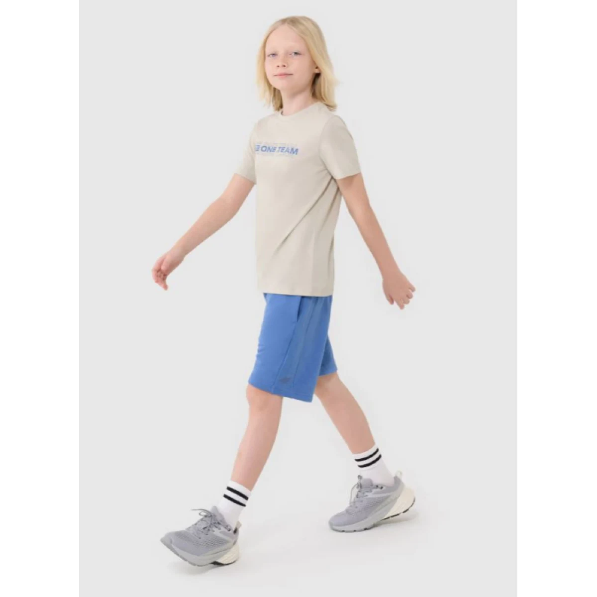 Chlapčenské tričko s krátkym rukávom 4F JUNIOR TSHIRT M2186-12S-CREME · záber 4