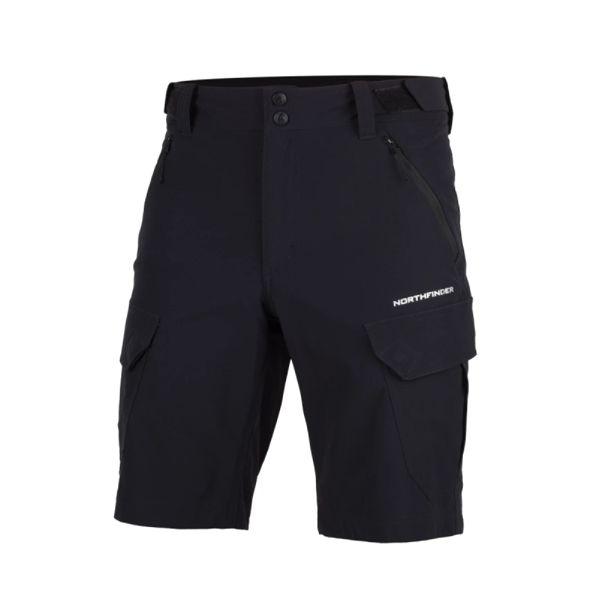 Pánske turistické kraťasy NORTHFINDER ANTHON 269black · záber 4
