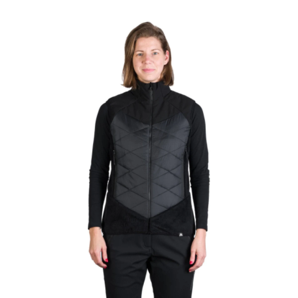 Dámska turistická vesta NORTHFINDER MARIANNE-269black · záber 1