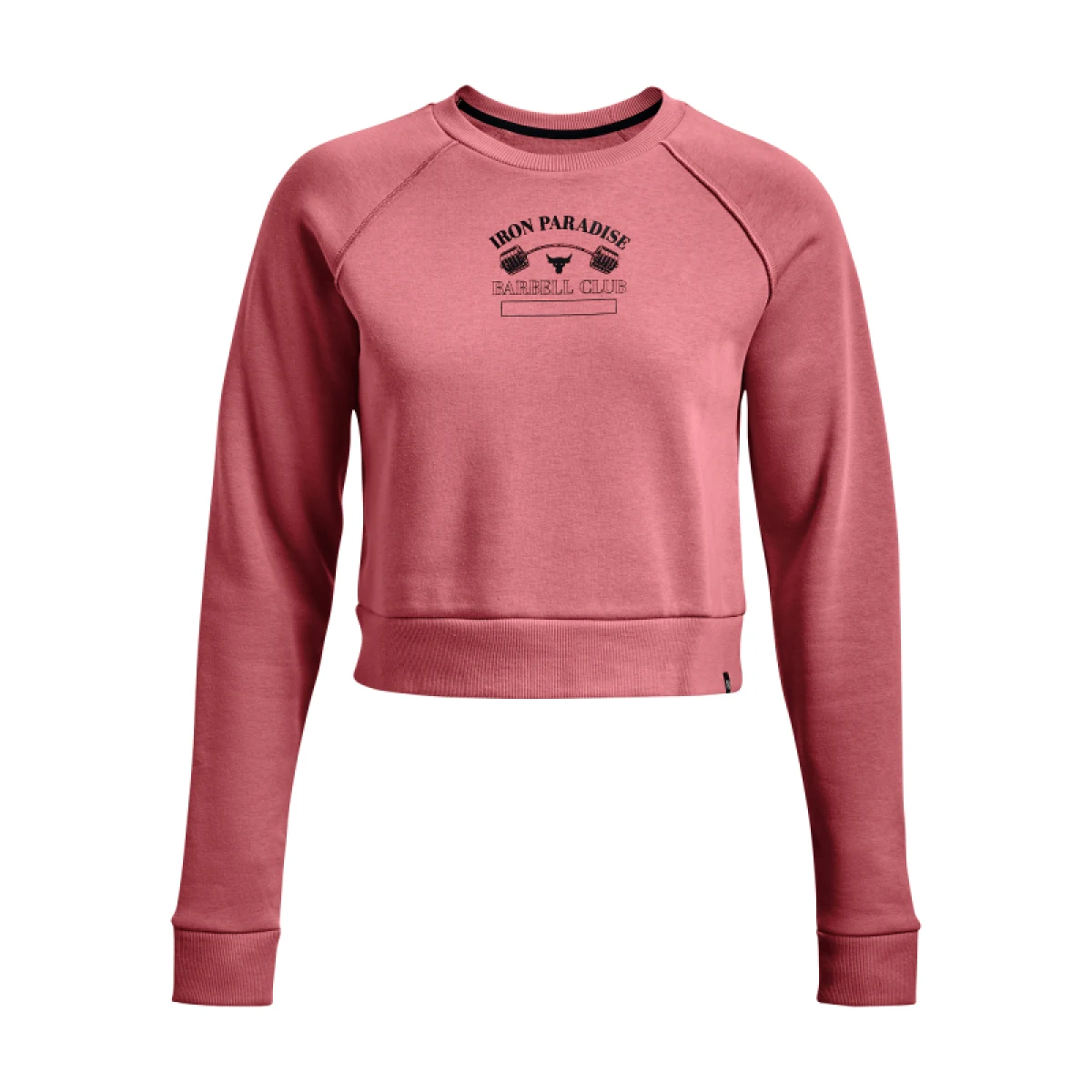 Dámska tréningová mikina UNDER ARMOUR PROJECT ROCK UA PROJECT ROCK Hm Gym Flc Crw-PNK · záber 5