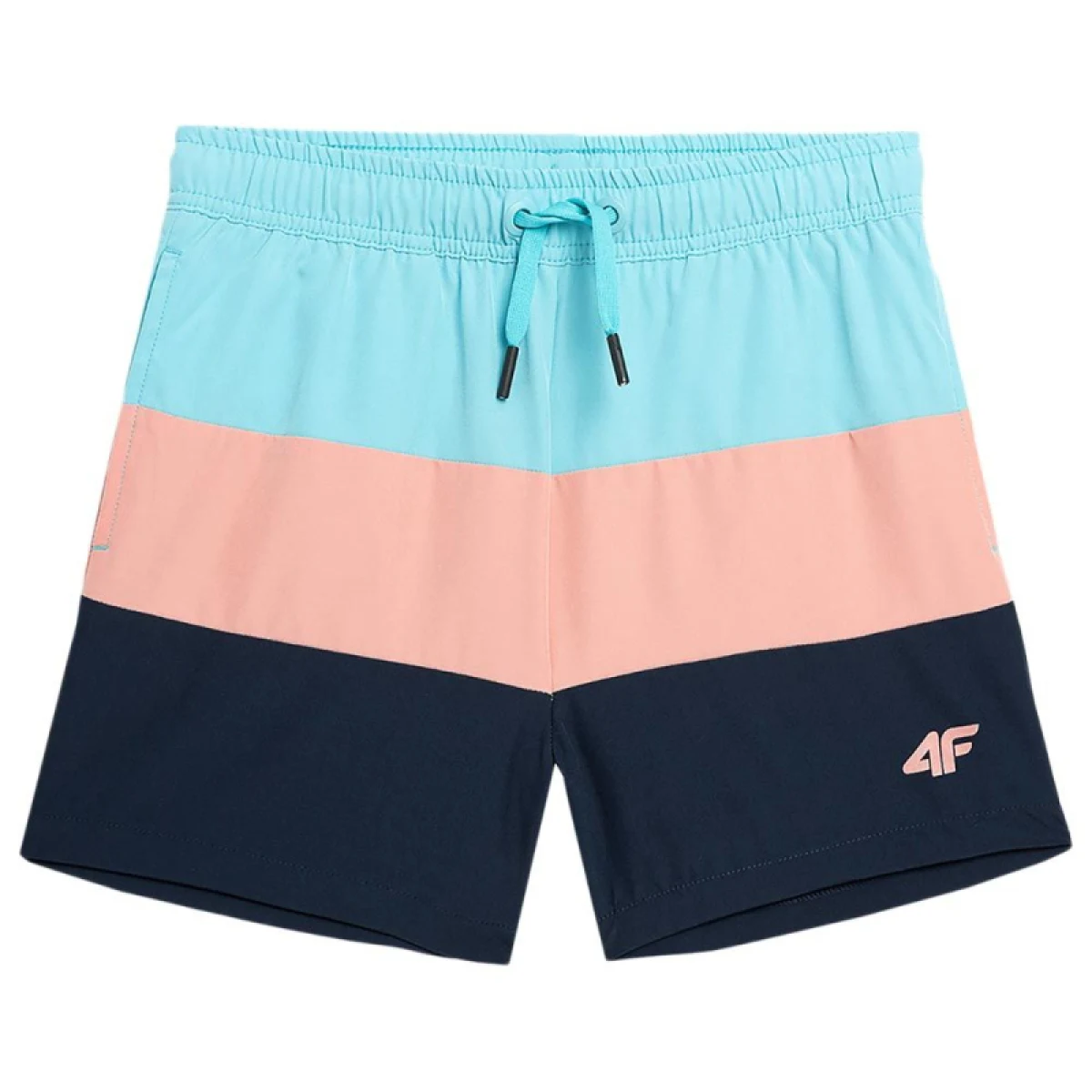 Chlapčenské plavky 4F JUNIOR BOARD SHORTS M019-35S-TURQUOISE · záber 4