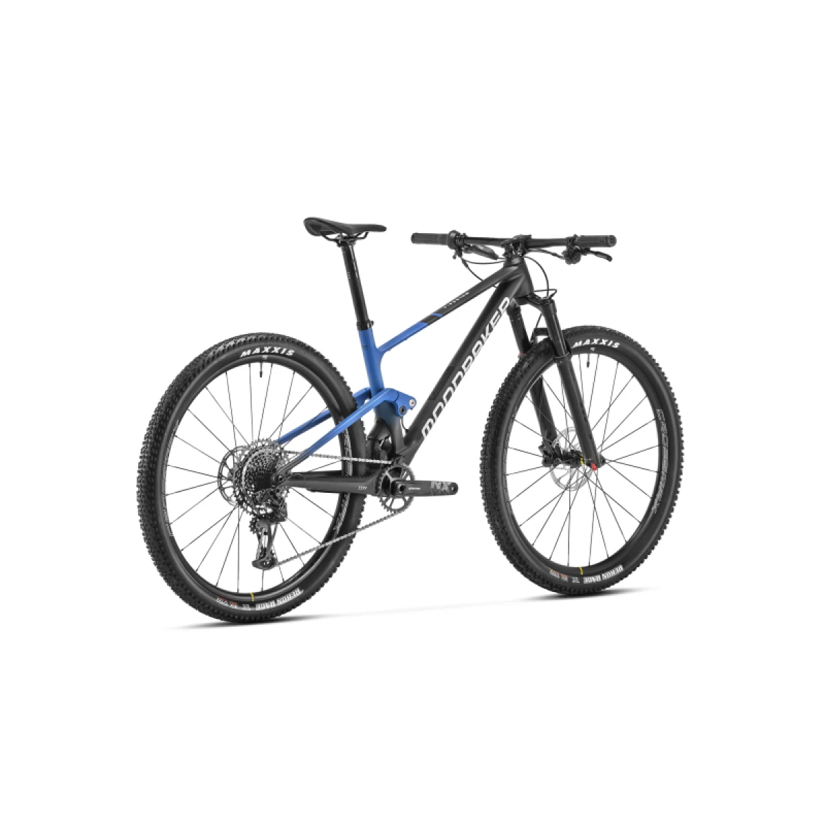 Horský bicykel MONDRAKER F-Podium Carbon, carbon carrera blue midnight blue · záber 3