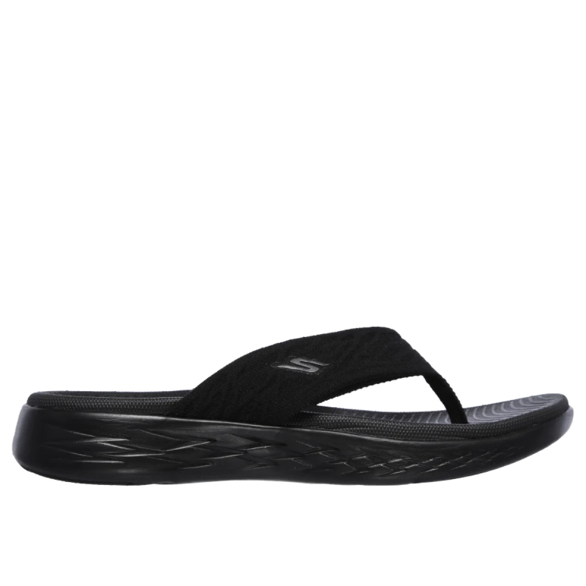 Dámske žabky (plážová obuv) SKECHERS On The Go 600 Sunny W black · záber 2