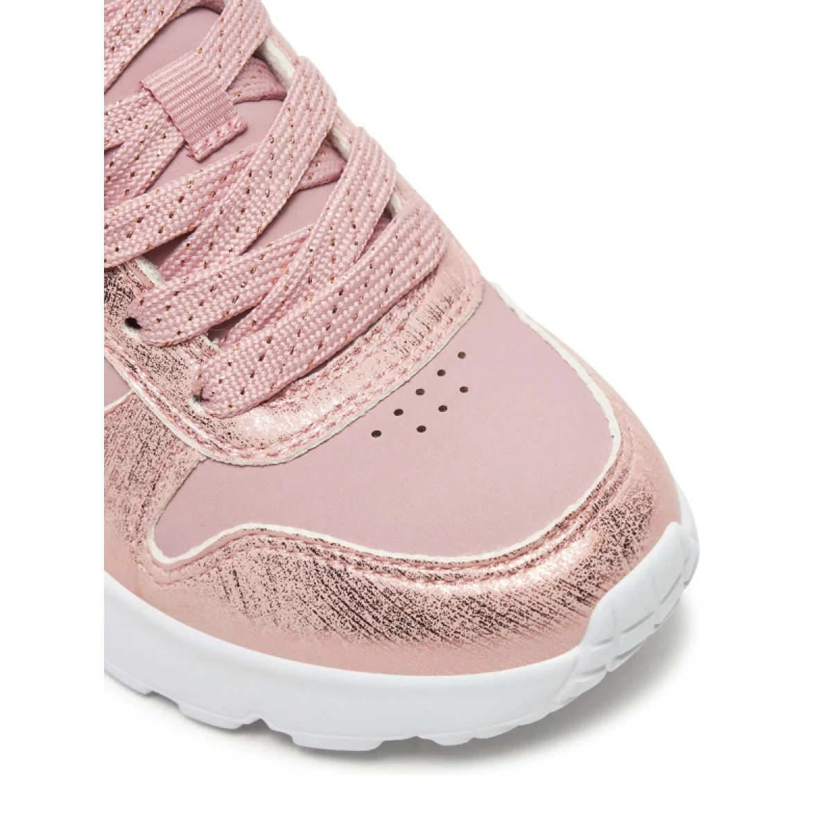 Dievčenské členkové zimné topánky SKECHERS Uno Lite Comfurt Collar mauve · záber 5