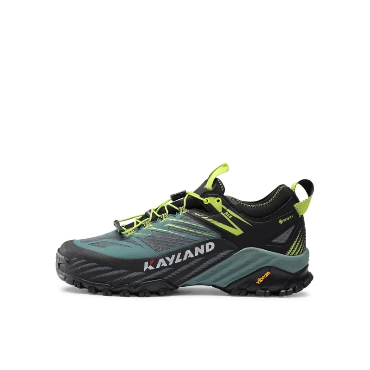 Pánska nízka turistická obuv KAYLAND Duke Gtx, Black Green · záber 4