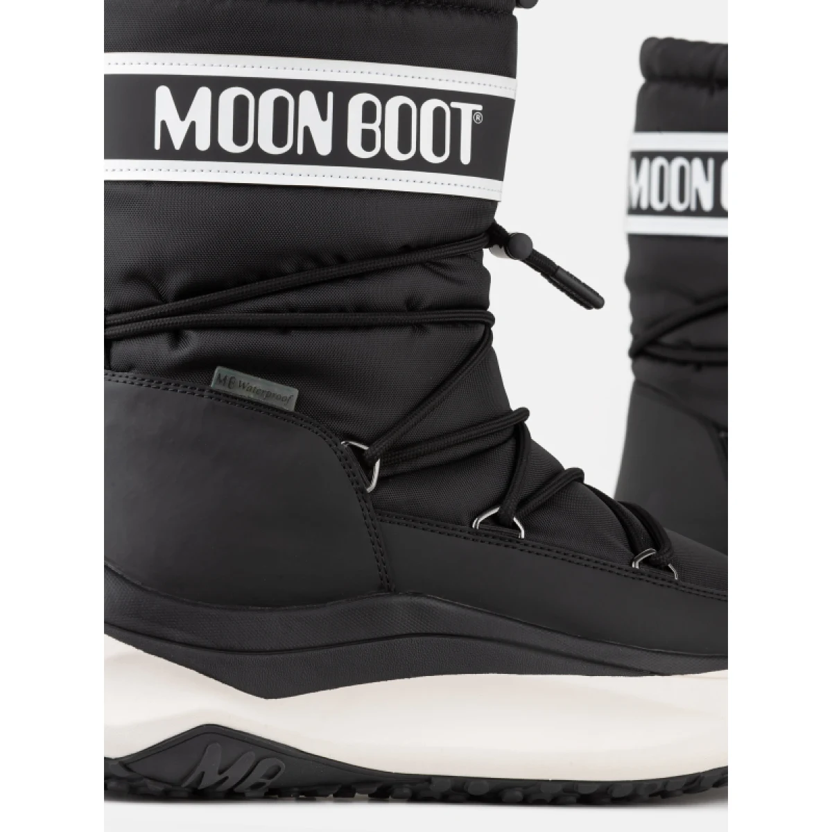 Pánske vysoké zimné topánky MOON BOOT MB MOON247 POLAR WP, N001 BLACK · záber 3