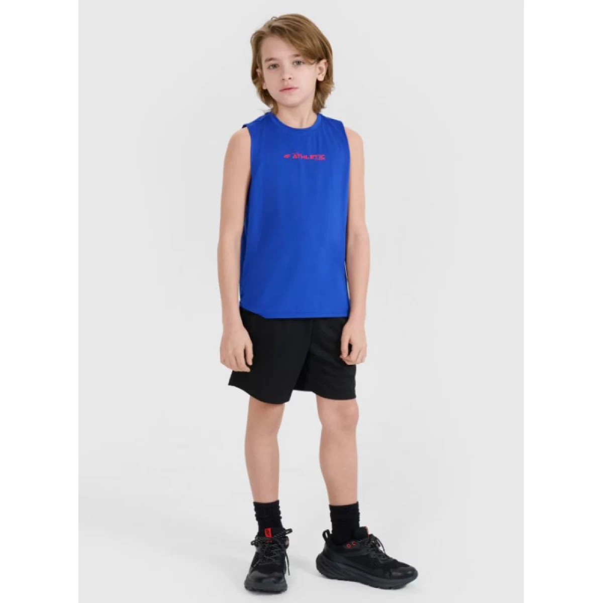 Chlapčenské tréningové kraťasy 4F JUNIOR SHORTS FNK M0859-20S-DEEP BLACK · záber 2