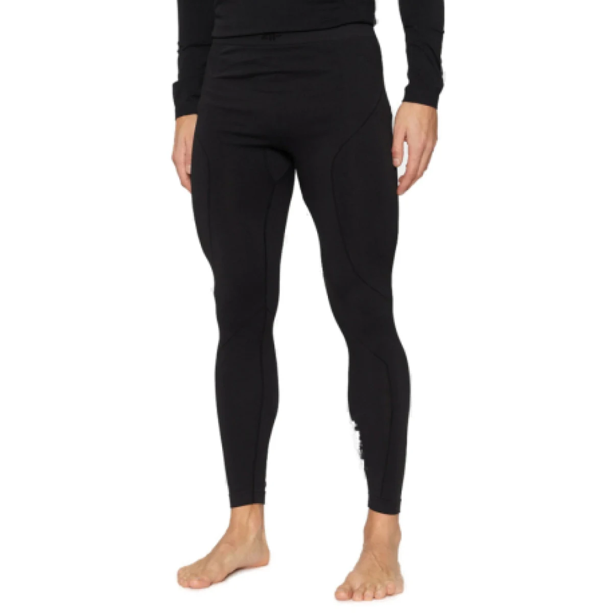Pánske termo nohavice 4F SEAMLESS UNDERWEAR-WAW24USEAM173-20S-DEEP BLACK · záber 1
