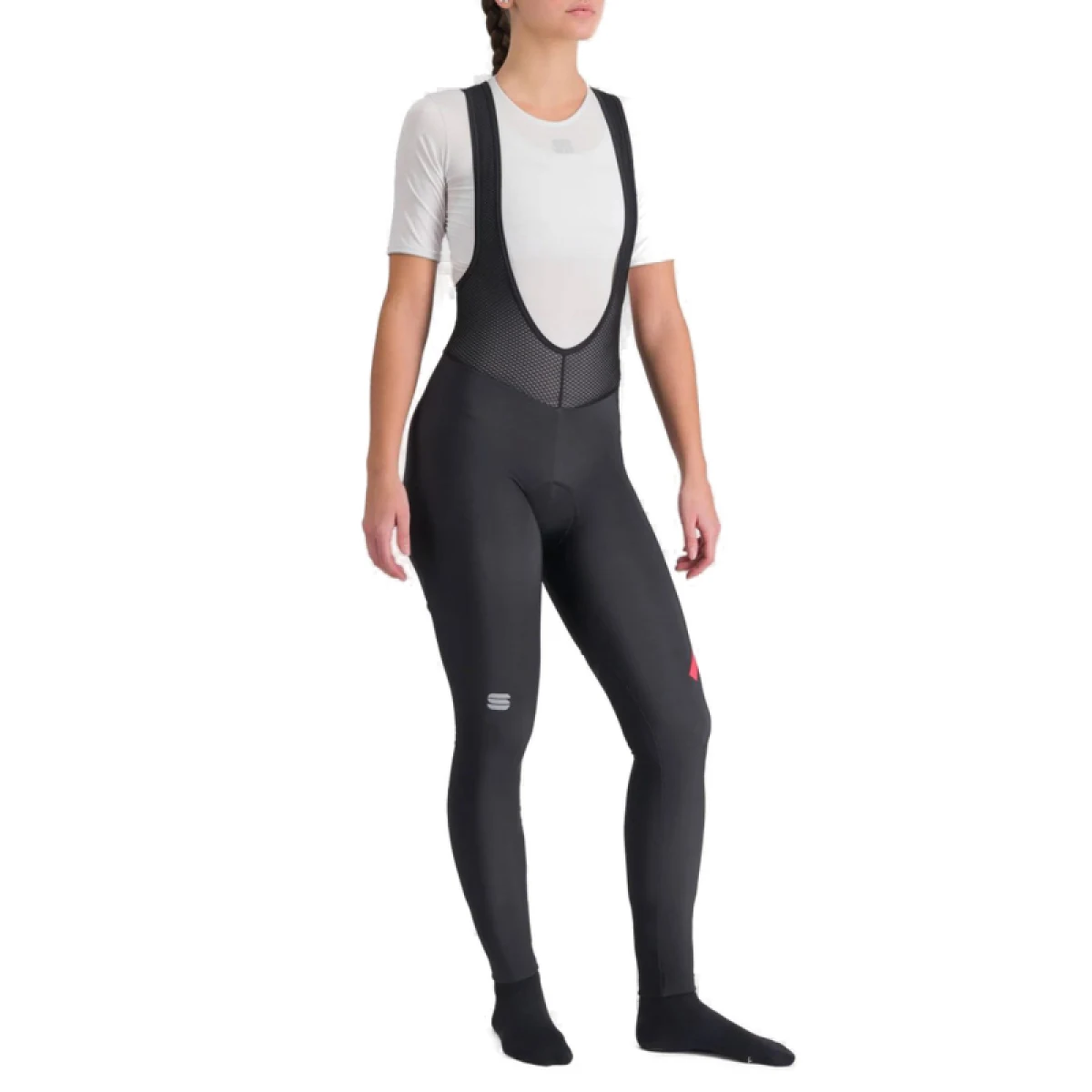 Dámske cyklistické nohavice SPORTFUL Fiandre norain w bibtight, black · záber 2