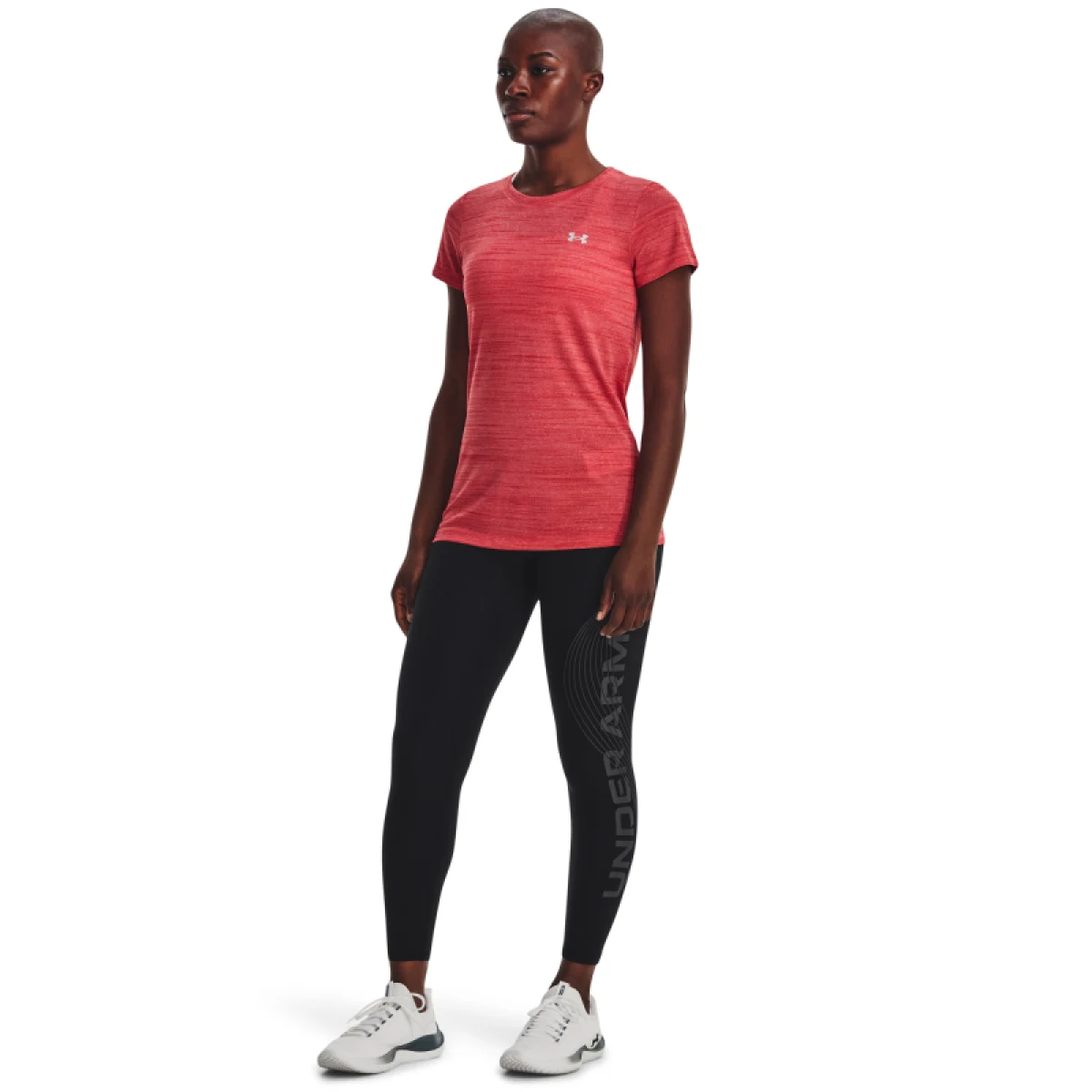 Dámske legíny UNDER ARMOUR Motion Ankle Leg Branded-BLK · záber 4