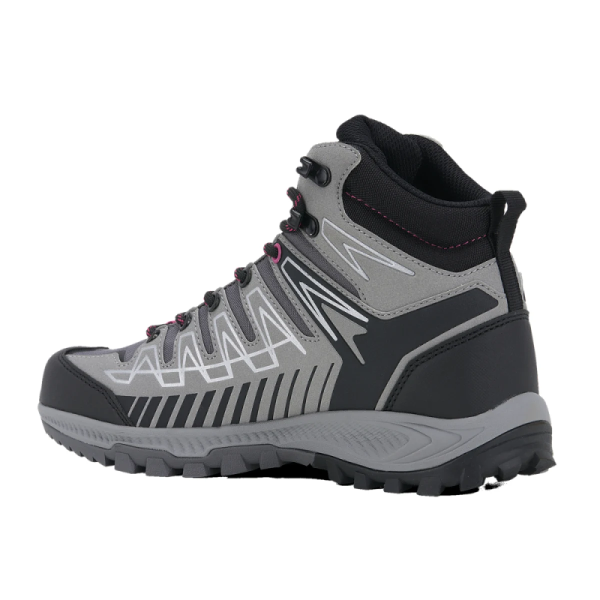 Dámska vysoká turistická obuv TREZETA Thunder Mid Ws Wp, Grey Fuchsia · záber 5