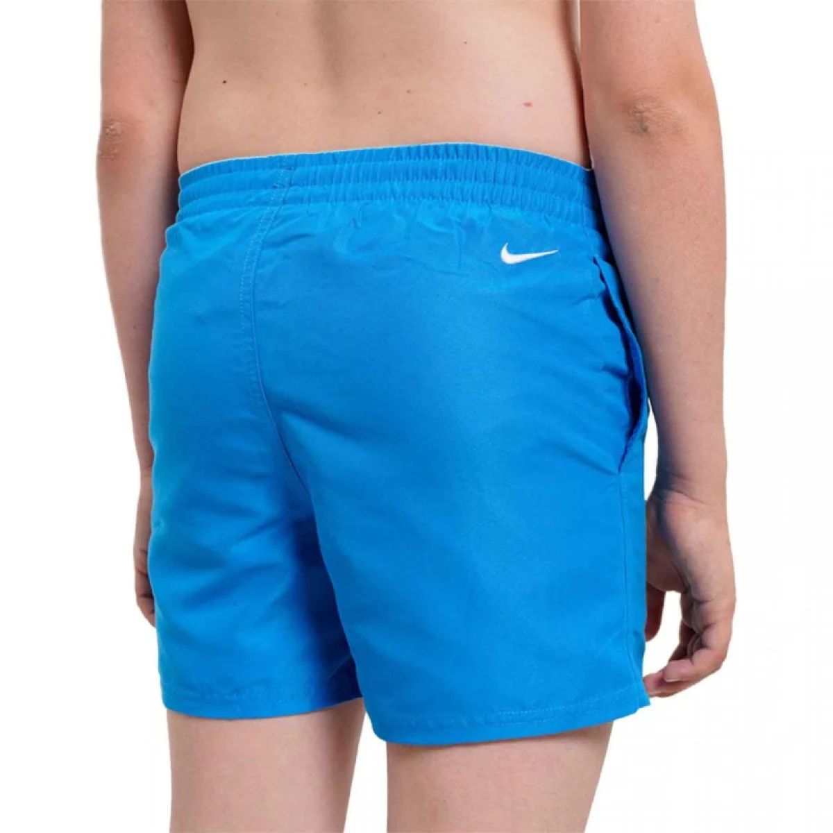 Chlapčenské plavky NIKE SWIM Split Logo Lap 4 inch -486-Aquarius blue · záber 2