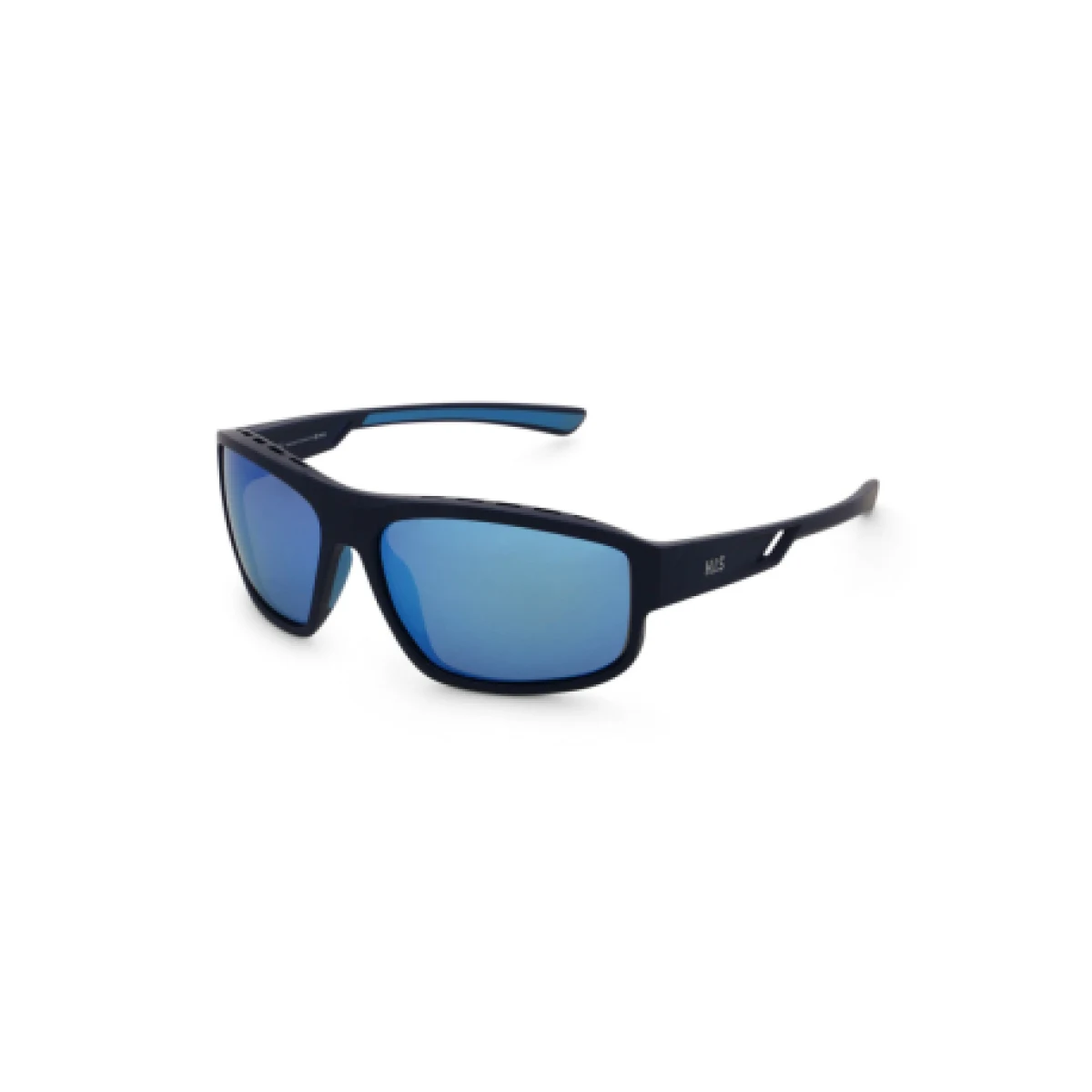 Polarizačné slnečné okuliare H.I.S. POLARIZED HPS47105-2, blue, smoke with blue mirror POL, 62-15-139 · záber 1