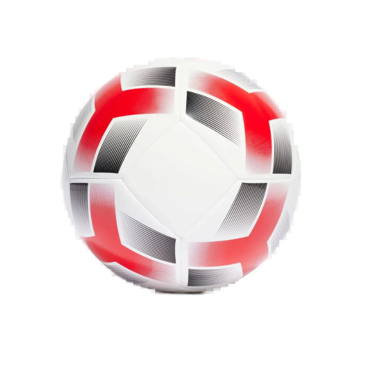 Futbalová lopta ADIDAS STARLANCER PLUS WHITE RED BLACK I · záber 2