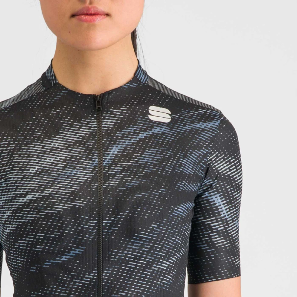Dámsky cyklistický dres s krátkym rukávom SPORTFUL Cliff supergiara w jersey, black · záber 5
