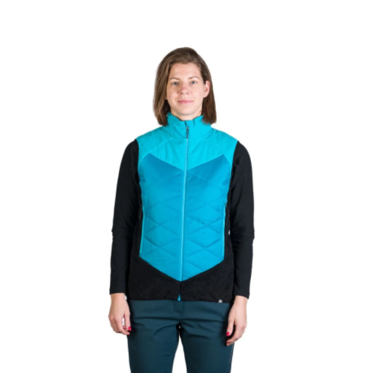 Dámska turistická vesta NORTHFINDER MARIANNE-282blueblack · záber 1