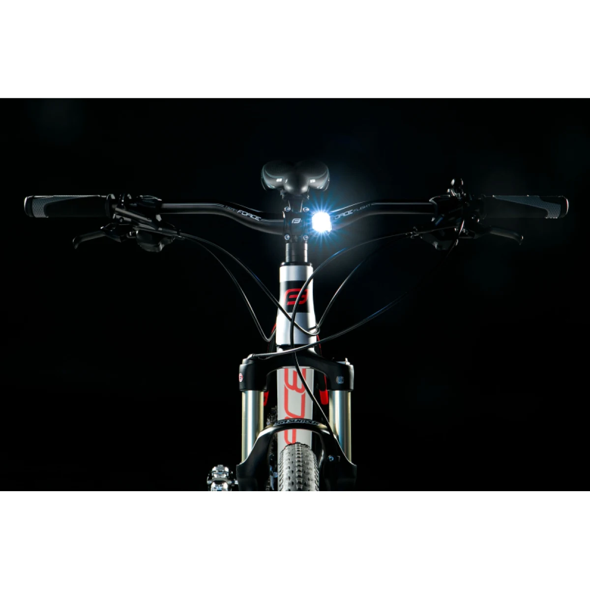 Svetlo na bicykel FORCE F CAGE front - rear · záber 4
