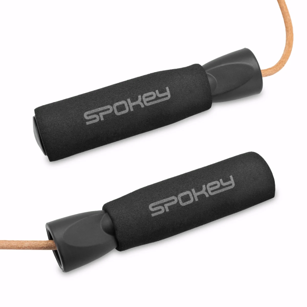 Švihadlo SPOKEY QUICK SKIP leather ball bearings 300 cm · záber 4