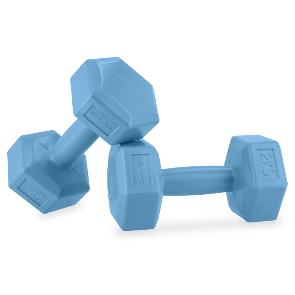 Set závažia SPOKEY MONSTER BLUE HEXA 2x 2 kg · záber 3