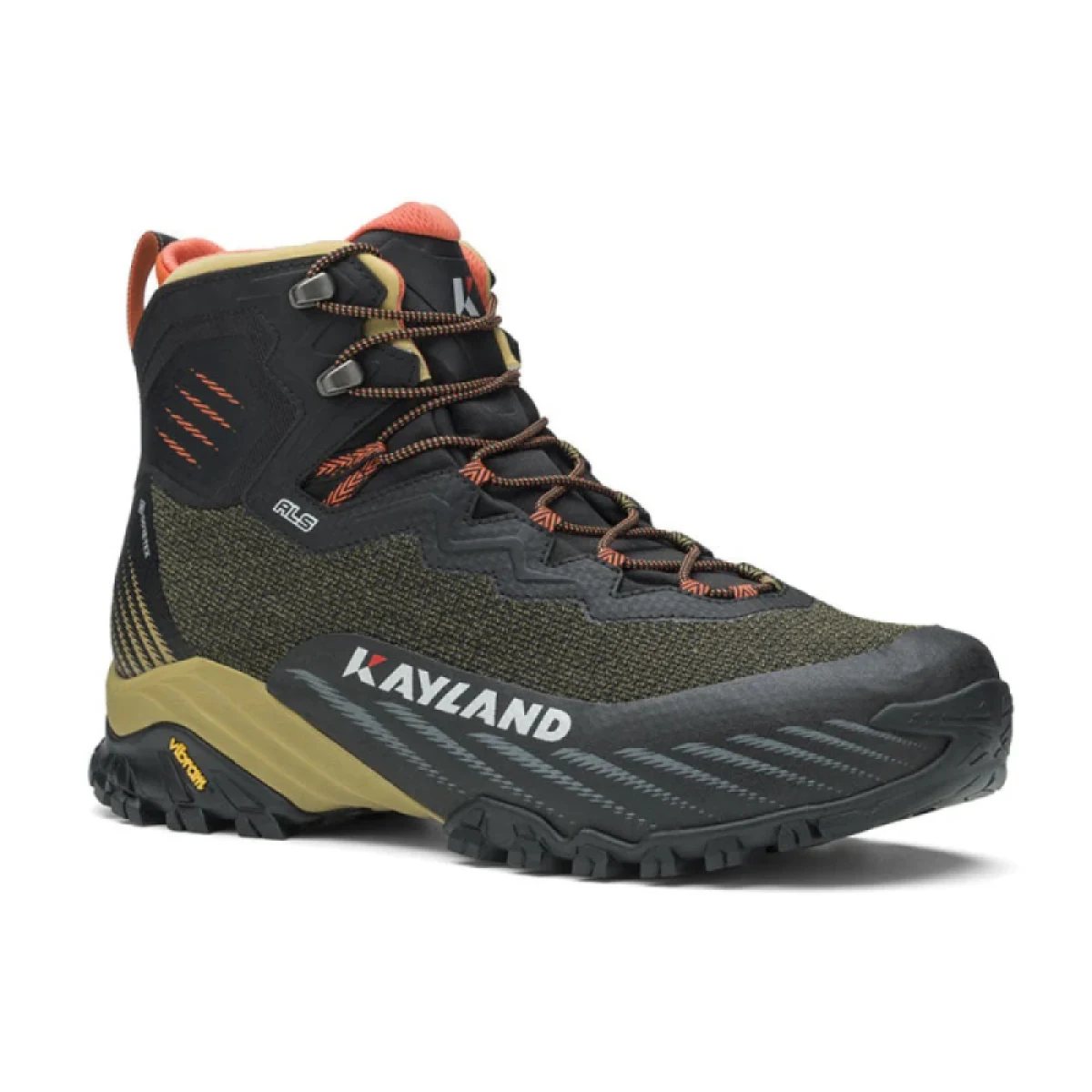 Pánska členková turistická obuv KAYLAND Duke Mid Gtx, Black Ocher · záber 2
