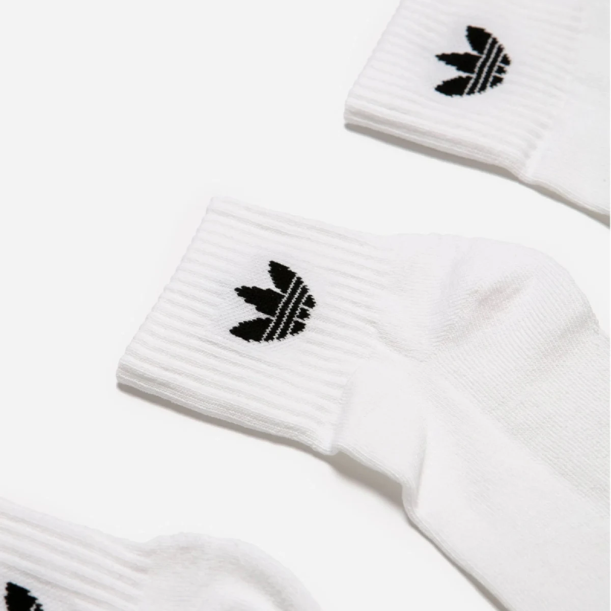 Ponožky ADIDAS ORIGINALS 3 PACK - MID ANKLE SCK-WHIT · záber 4