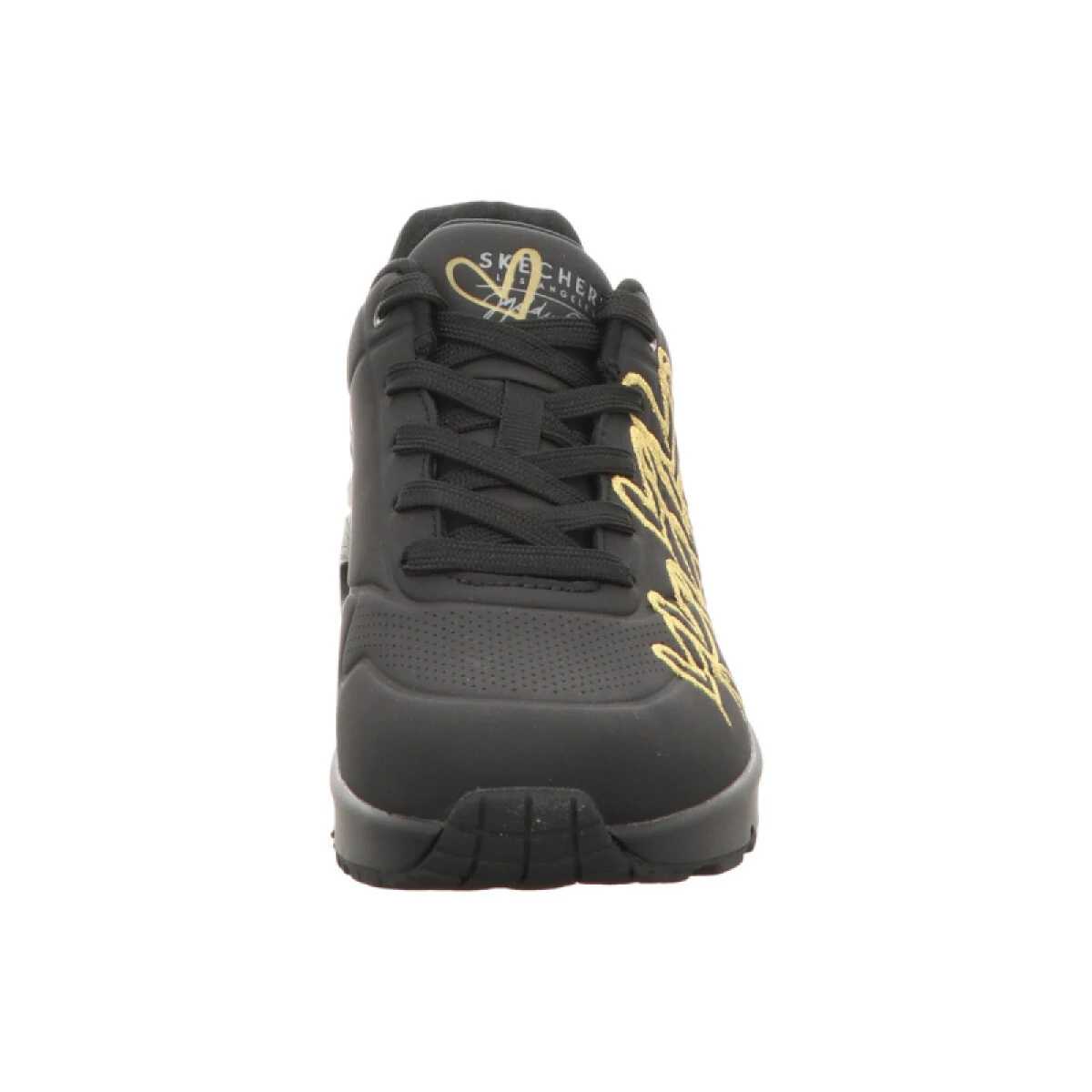 Dámska rekreačná obuv SKECHERS Uno Golden Heart black gold · záber 5