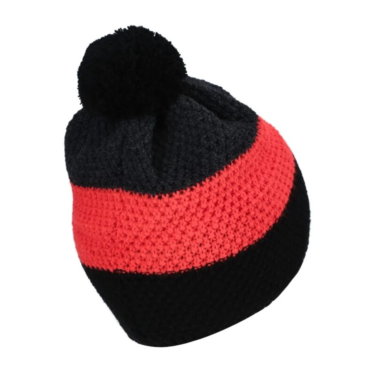 Zimná čiapka BLIZZARD Silvretta, black cherry red grey · záber 2