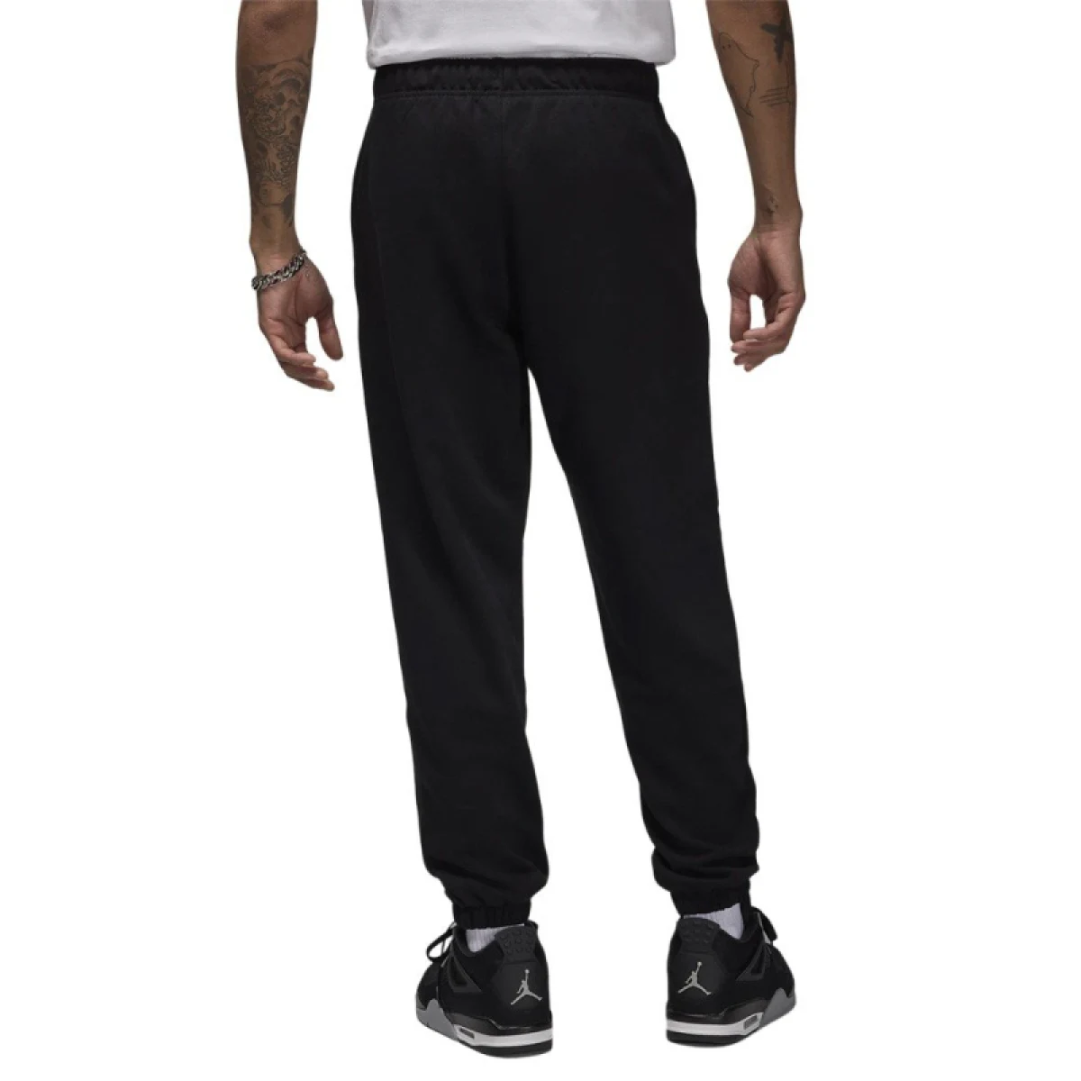 Pánske zateplené tepláky NIKE M J DF SPRT CSVR FLC PANT-010 BLACK WHITE · záber 2