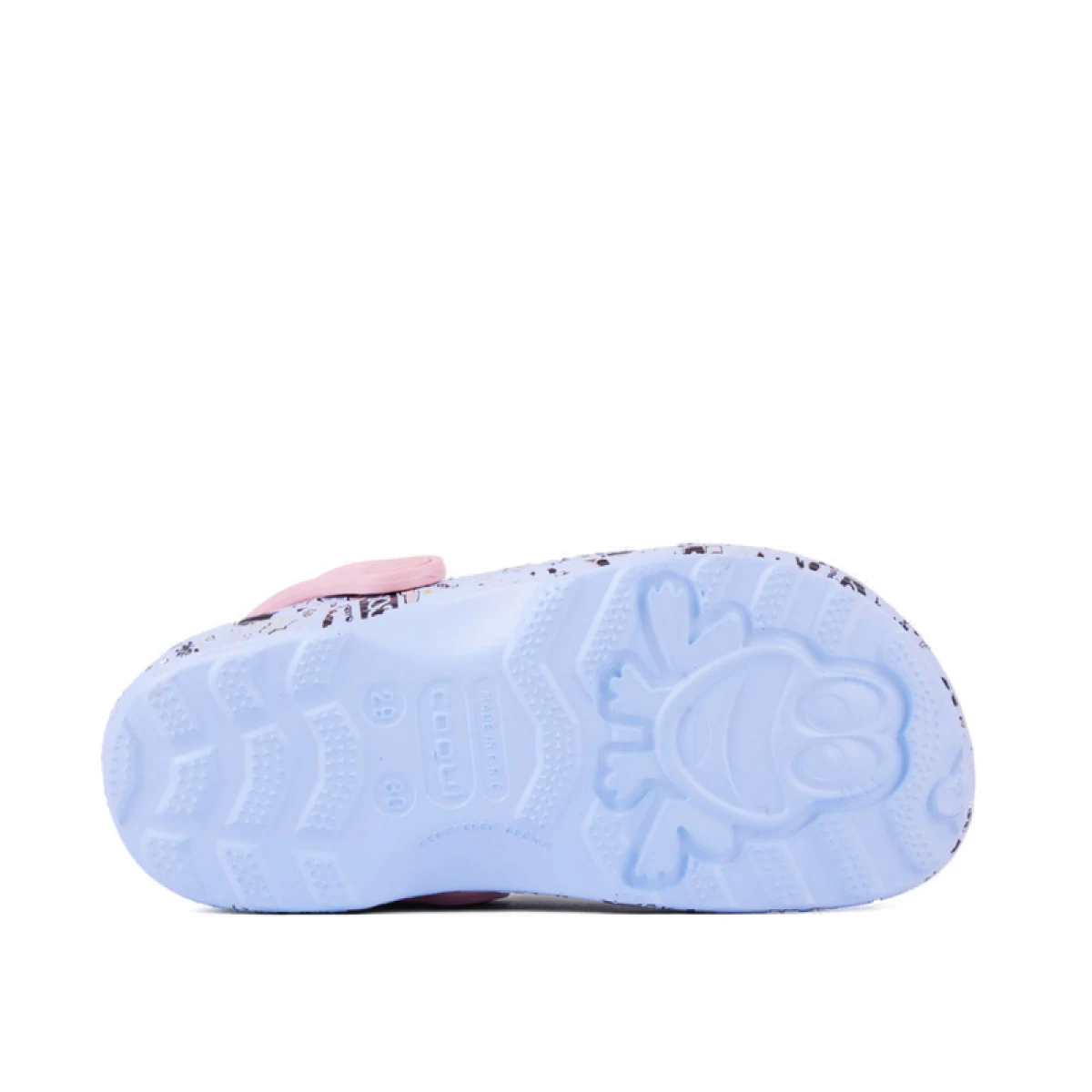 Dievčenské kroksy (rekreačná obuv) COQUI Little Frog + Amulet candy blue baby pink · záber 5