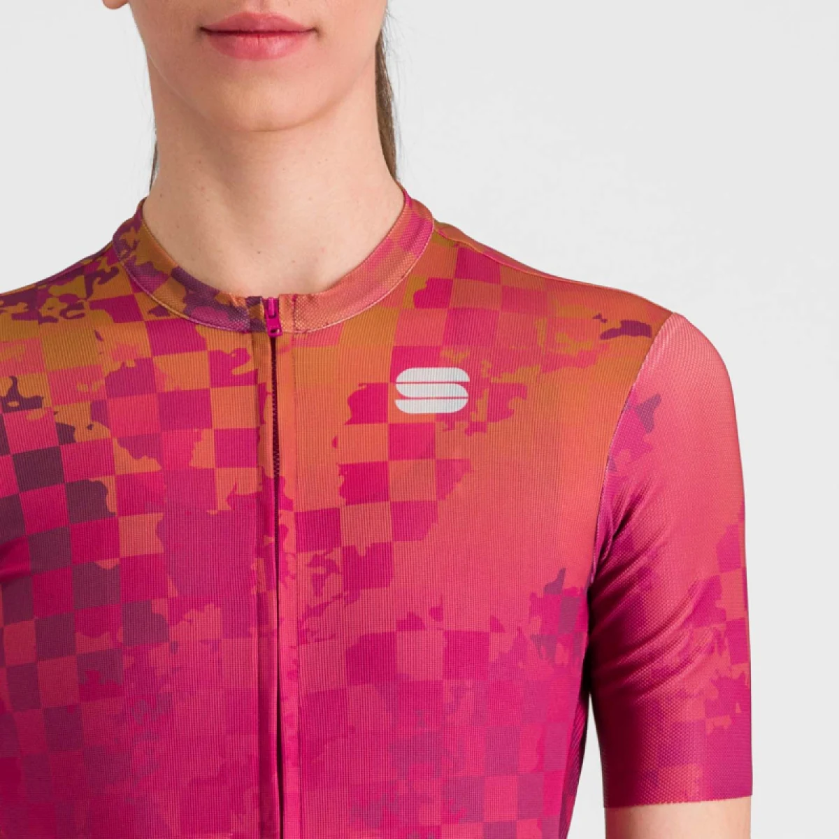 Dámsky cyklistický dres s krátkym rukávom SPORTFUL Rocket w jersey, cyclamen liquorice · záber 5