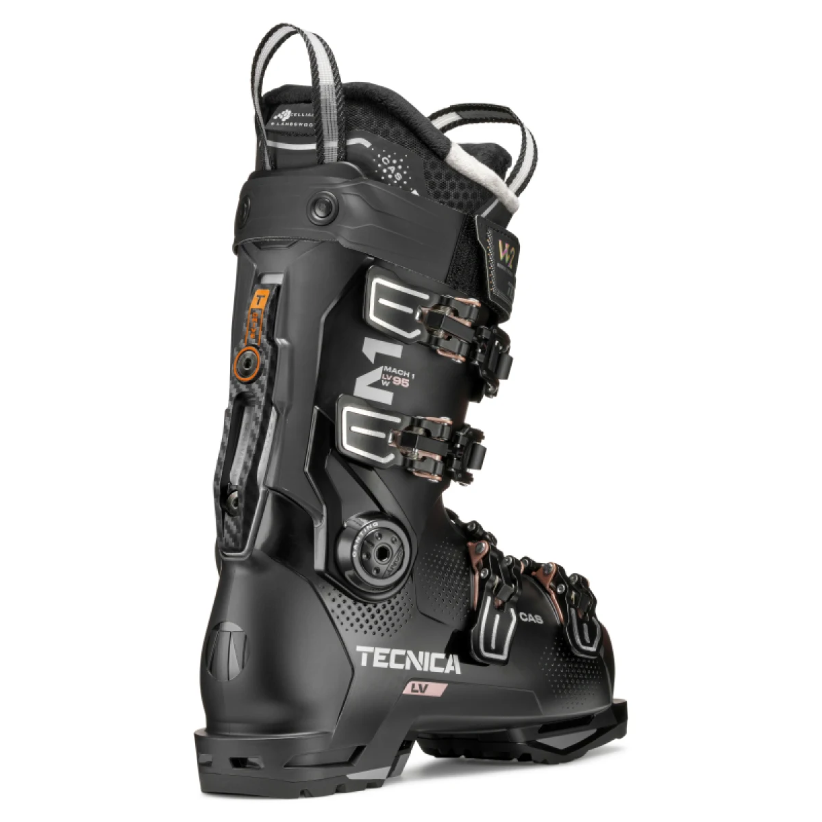 Dámske lyžiarky na zjazdovku - on piste TECNICA Mach1 LV 95 W TD2 GW, black · záber 5