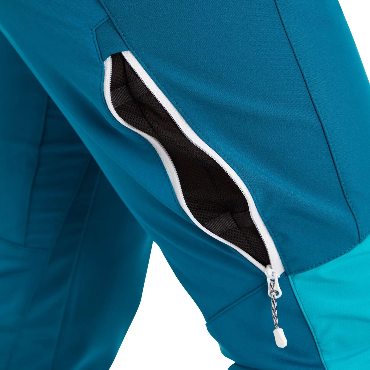 McKinley Saina Touring Pants W - Veľkosť: 46 | Farba: Modrá, Tyrkysová · záber 4