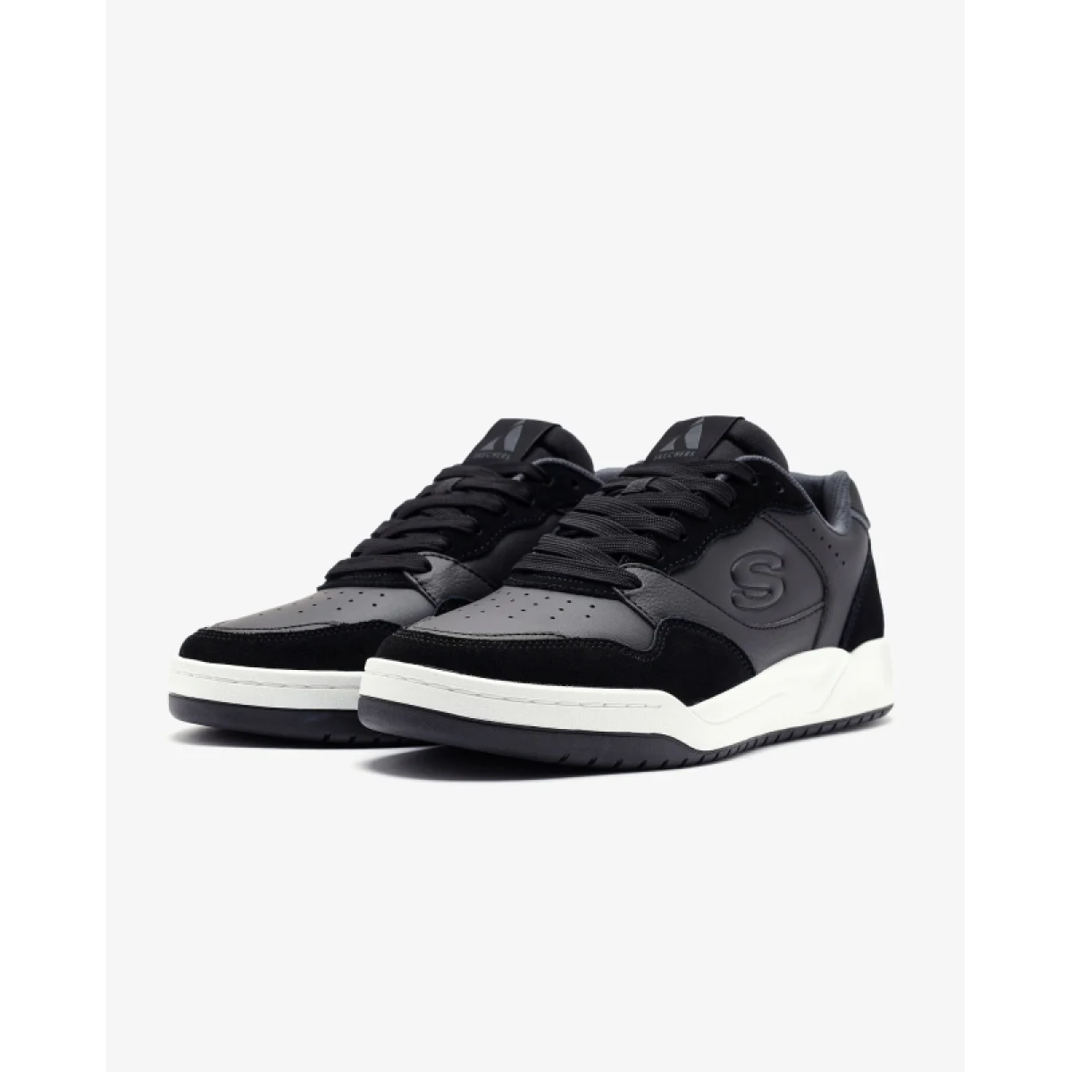 Pánska rekreačná obuv SKECHERS Koopa Court Volley Low Varsity black · záber 3