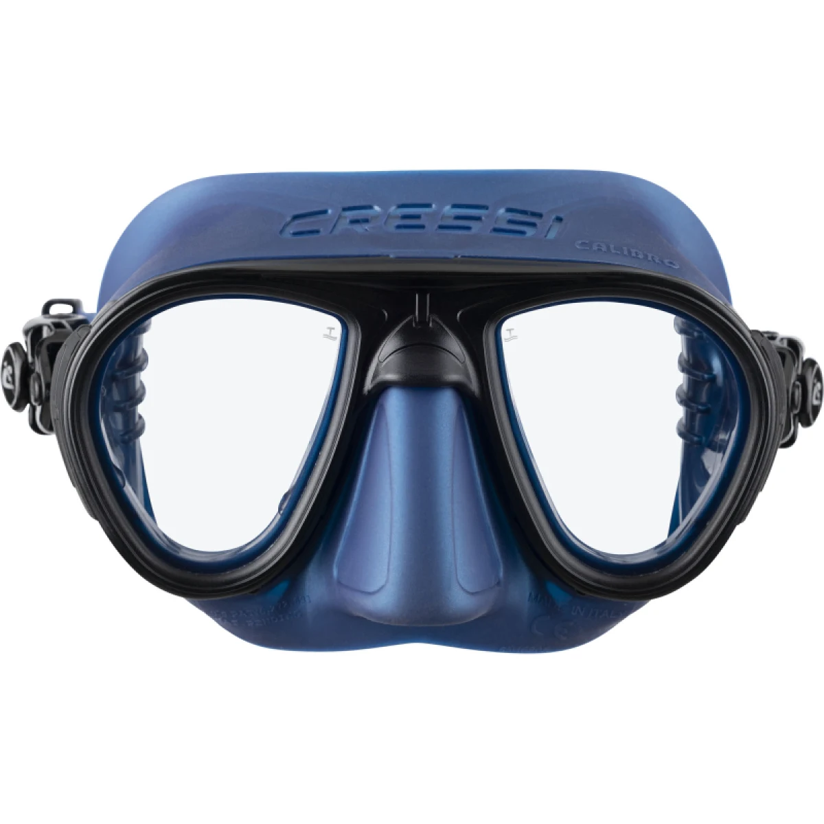 Potápačská maska CRESSI CALIBRO MASK SIL BLUE METAL · záber 2