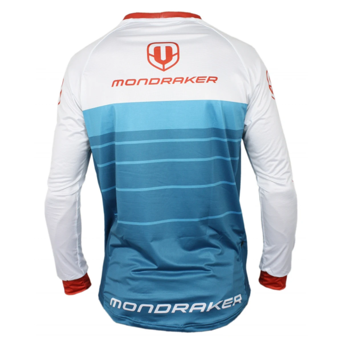 Pánsky cyklistický dres s dlhým rukávom MONDRAKER Enduro Trail Jersey long, petrol white red · záber 3