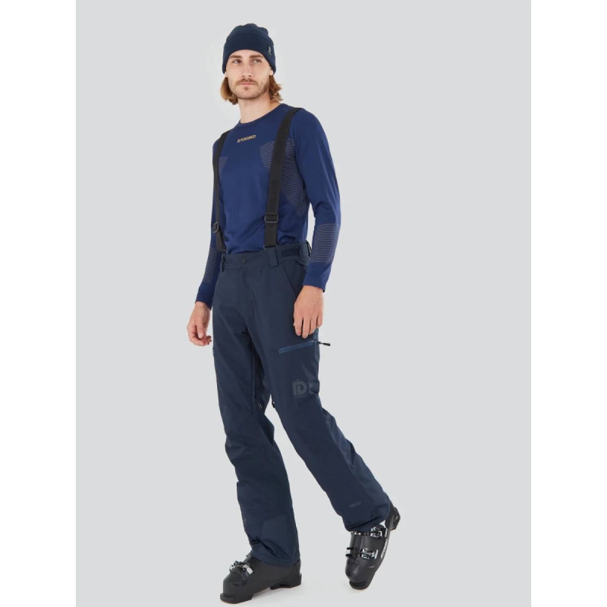 Pánske lyžiarske nohavice FUNDANGO Teak Pants-486-patriot blue · záber 2